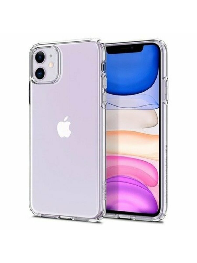 Iphone 11 nugarele skaidri spigen