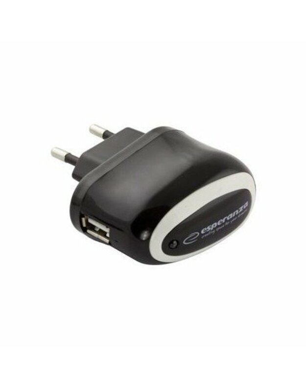 Universalus įkroviklis Esperanza USB | AC 110-240V | 5V | 1000mA