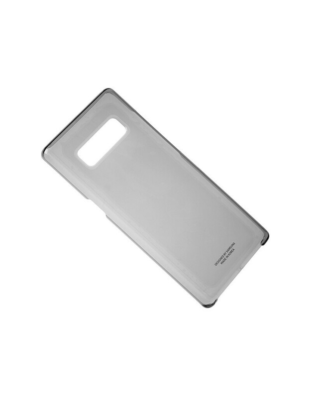 „Samsung Galaxy Note 8“ skaidrus juodas dėklas