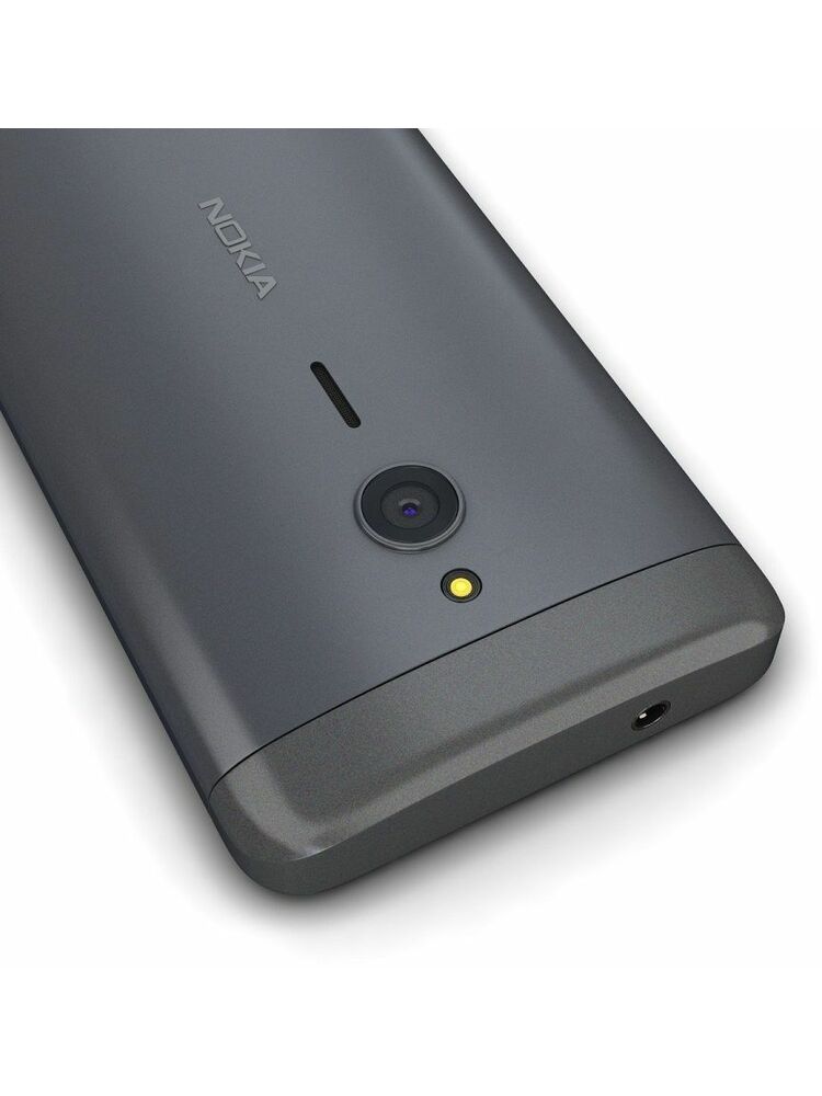 Nokia 230 Dual SIM Dark Silver mobilusis telefonas