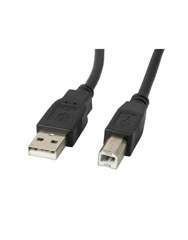 Cable Lanberg CA-USBA-11CC-0030-BK (USB 2.0 type A M - USB 2.0 type B M, 3m, black