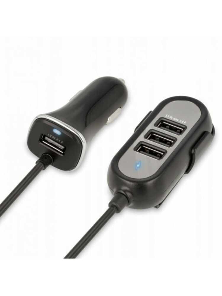 Automobilinis įkroviklis Forever PC-01, 4 x USB, 5.8 A,