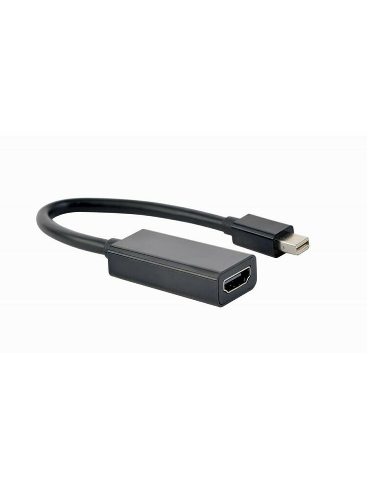 „GEMBIRD A-MDPM-HDMIF4K-01 4K MINI DISPLAYPORT TO HDMI“ ADAPTERIO KABELIS, JUODAS