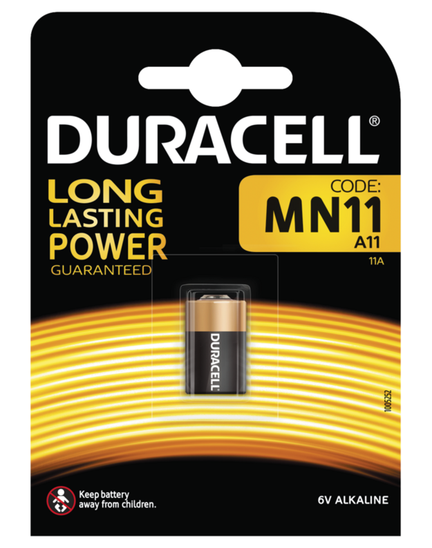 Baterija MN11, Duracell 6V. 
