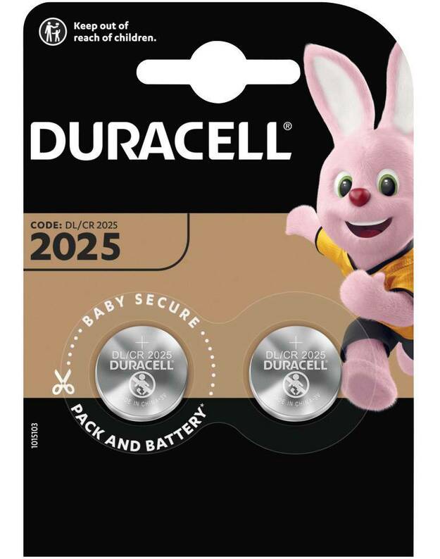 DURACELL  Lithium 3V DL 2025 elementai