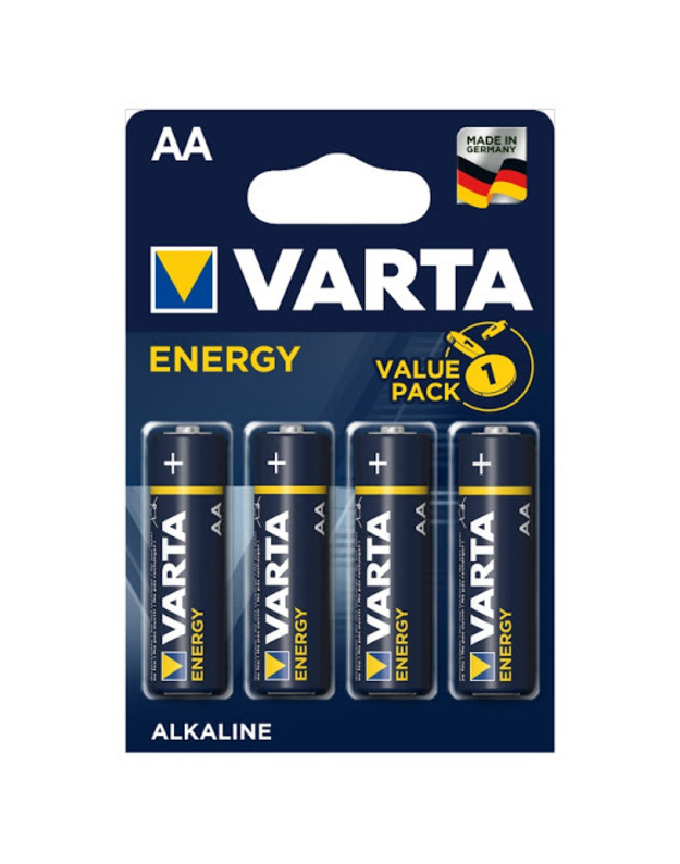 Baterijos Varta Energy, AA (LR6), 4vnt