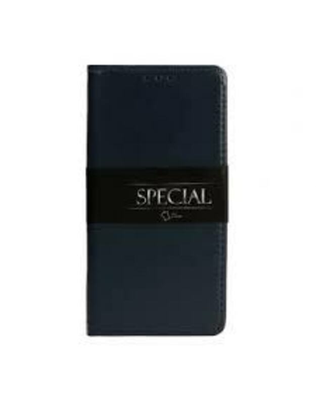 BOOK SPECIAL CASE FOR SAMSUNG GALAXY A34 5G NAVY (LEATHER)