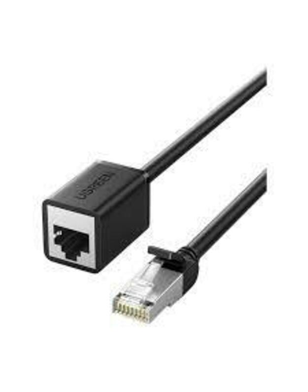 Kabelis ilgiklis UGREEN NW112 F/UTP CAT6 RJ45 kištukas - lizdas,2m juodas