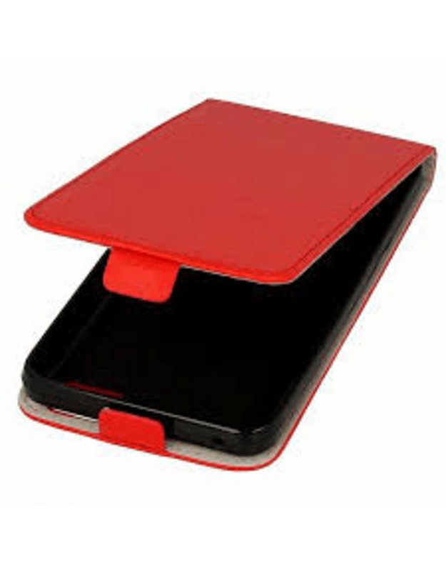 Dėklas skirtas Sony Xperia Z3, odinis, raudonas