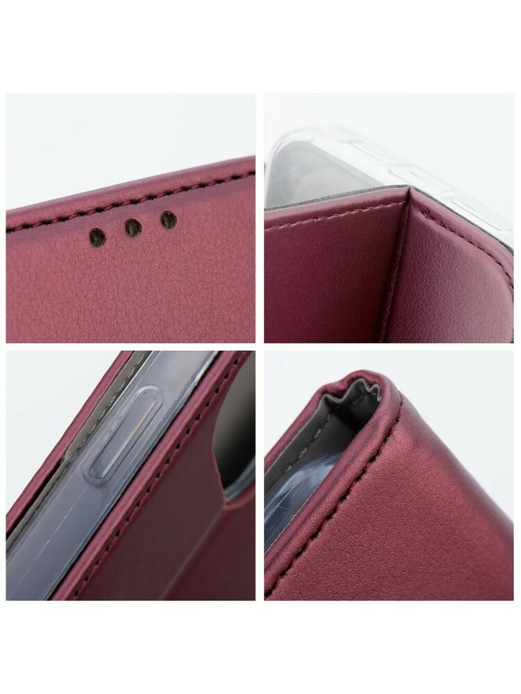 Dėklas Smart Magnetic Xiaomi Poco C40 bordo