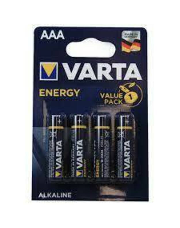 Elementai šarminiai AAA Energy (4vnt) VARTA
