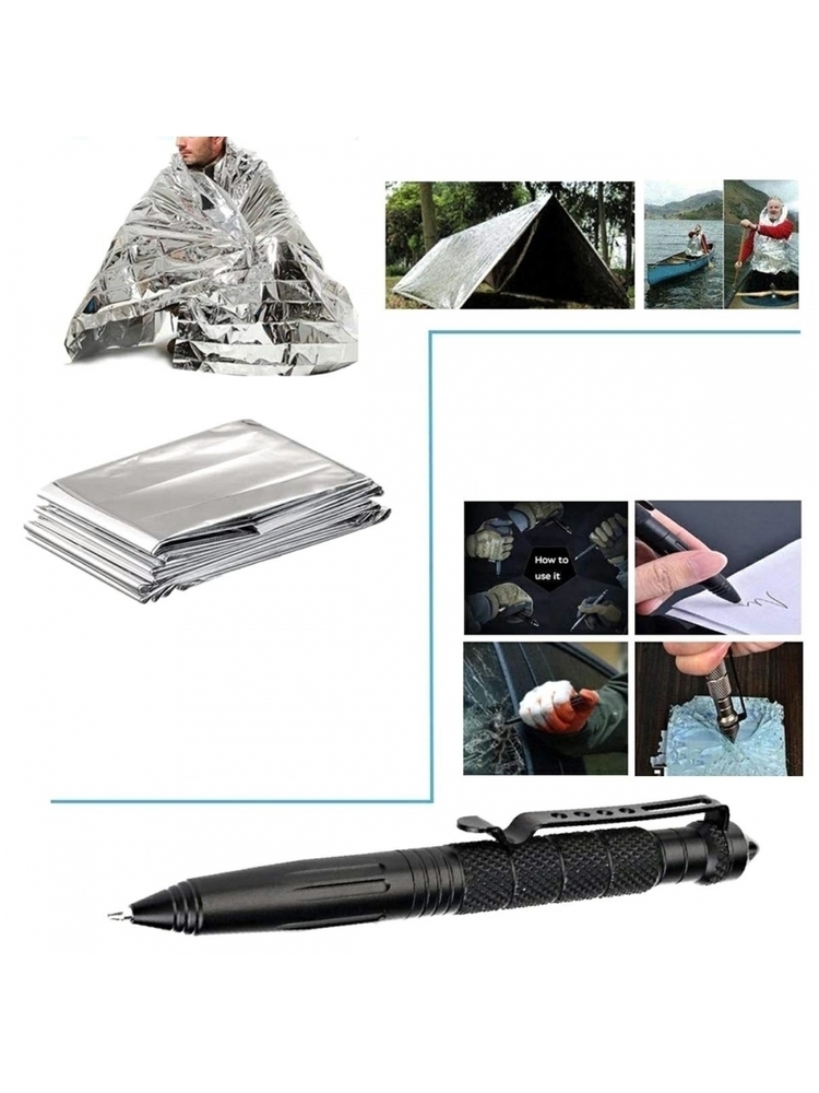 Išgyvenimo rinkinys 12 viename praktiškoje SOS dėžutėje