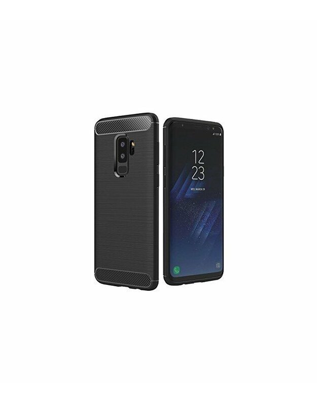 Juodas dėklas Samsung Galaxy S9 Plus telefonui "Tech-Protect"