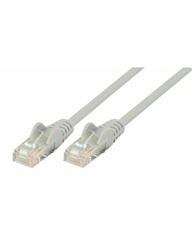 Lan kabelis UTP-0008/20 - Patch Cable CAT5 UTP 20 m pilka