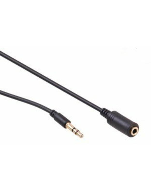 AUX Extension Cable 3.5mm Jack Male to Female 1m 1000cm Solid Gold Plated HQ UK