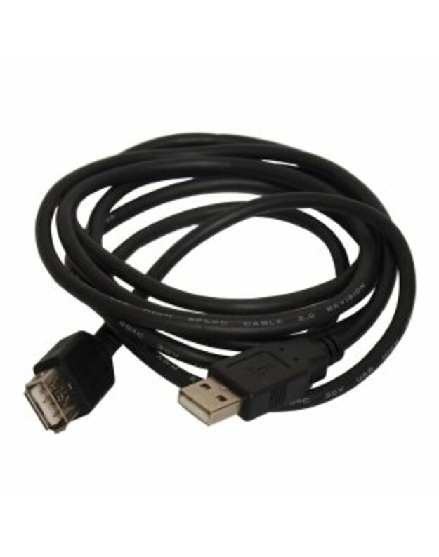 ART prailginimo laidas USB 2.0 ferritas A-male female 1,8M OEM