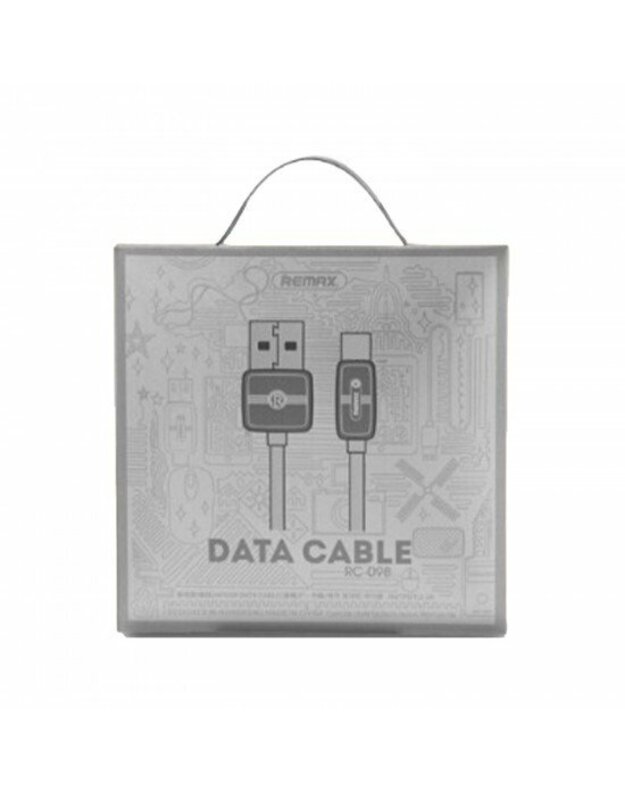 Remax Regor RC-098I USB Charging Data Cable - Silver