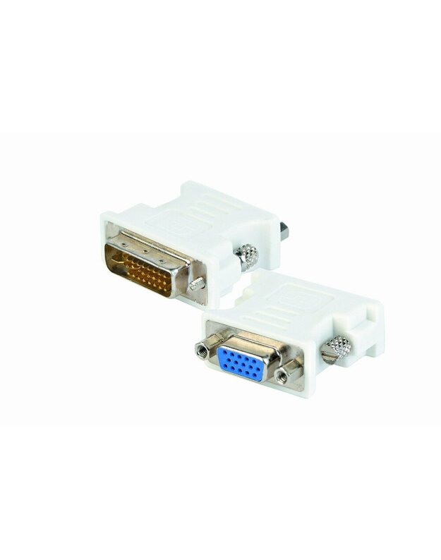 Adapteris Gembird DVI-A 24-pin male to VGA 15-pin HD female