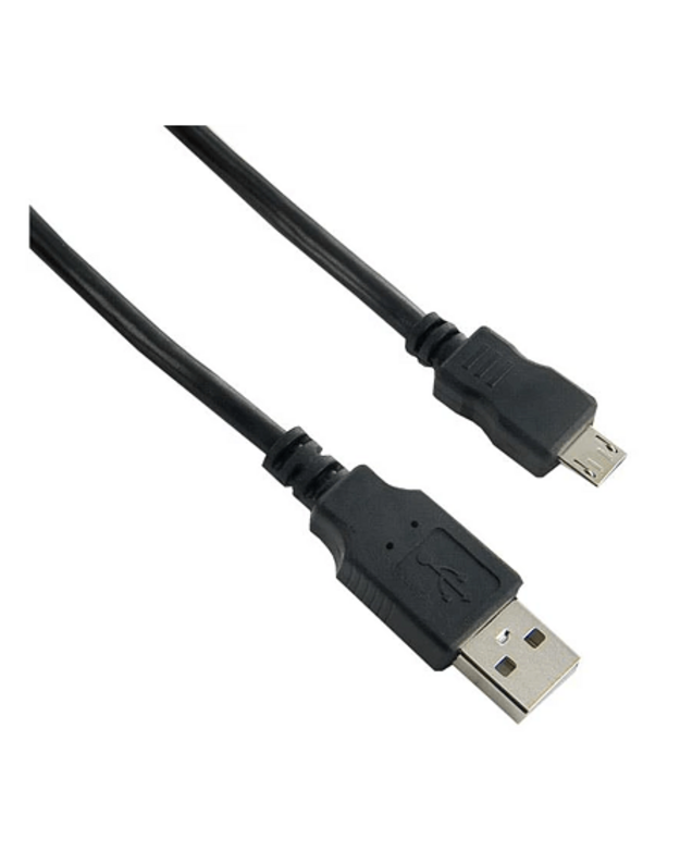 4World USB 2.0 MICRO 5pin cable, AM / B MICRO 0.8m