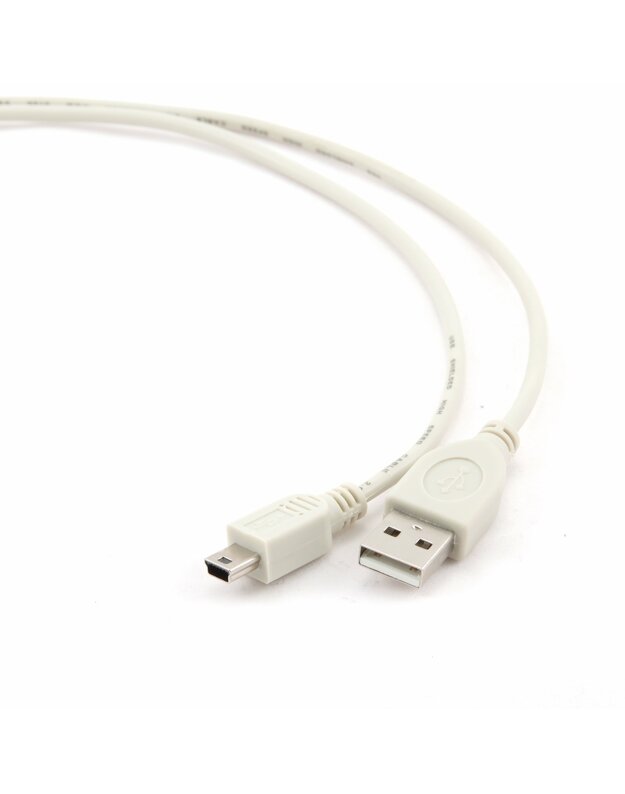Kabelis Gembird USB 2.0 cable A plug/mini-USB 5PM, 0.9m