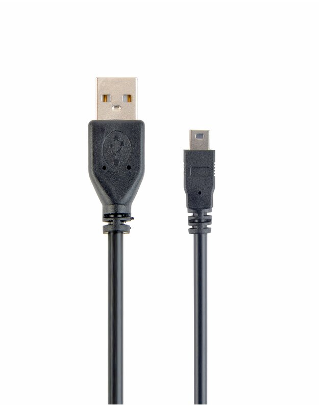 Gembird Mini USB2.0 Cable, 1.8m juodos