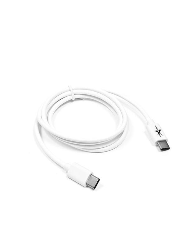 EXtreme USB 2.0 cable C - C white - 1m