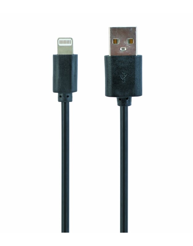 USB  Lightning to 8-pin sync and charging cable, black, 3m