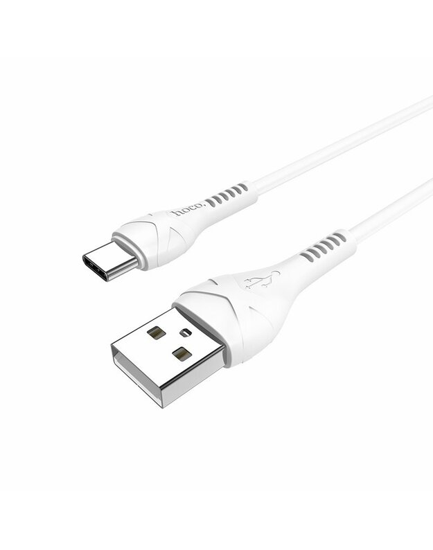 USB kabelis Hoco X37 Cool Power Type-C 1.0m baltas 