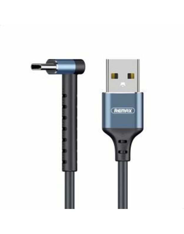 USB kabelis Remax RC-100a Type-C 2.4A juodas 1.0m 