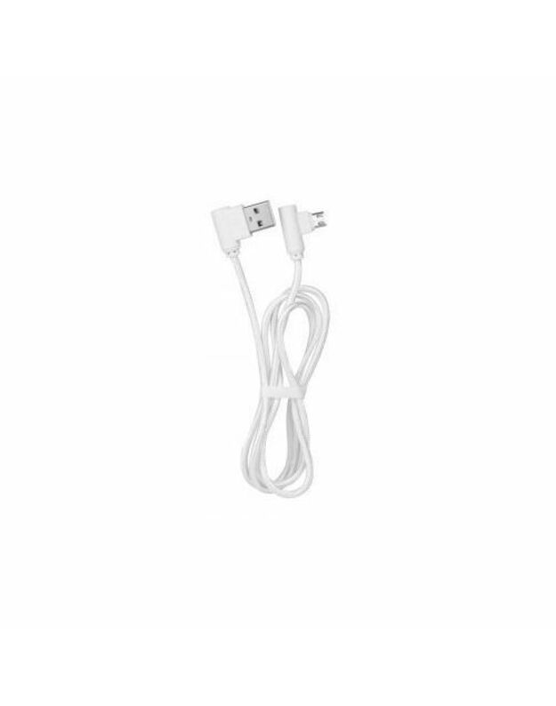 Cabo usb“ „Micro usb“ „Branco“ 90 laipsnių kampu pintas