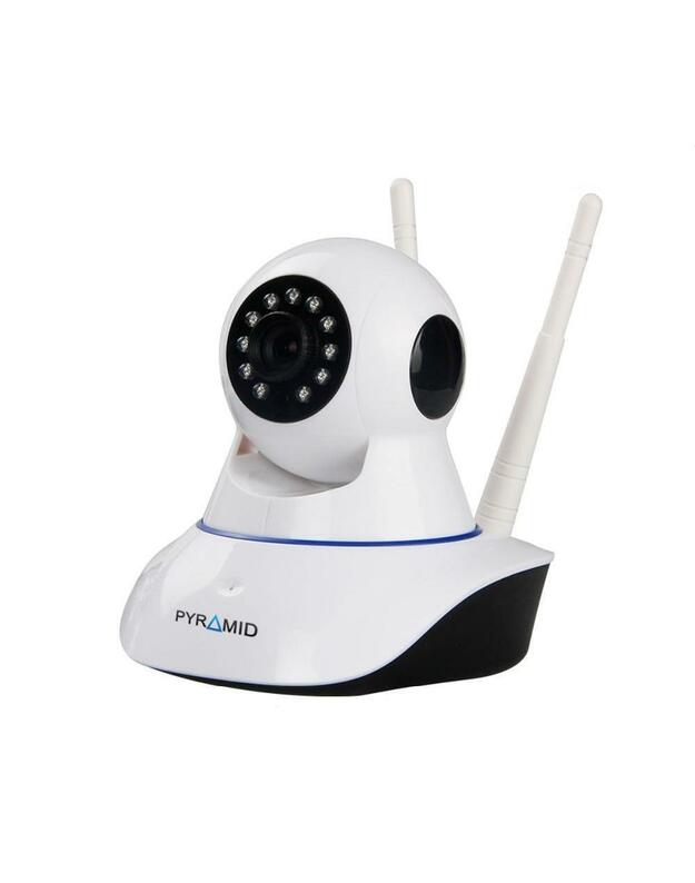 IŠMANIOJI VALDOMA IP KAMERA PYRAMID PYR-SH200XC, SU WIFI, MIKROFONU IR MICROSD JUNGTIMI, FULL HD 1080P