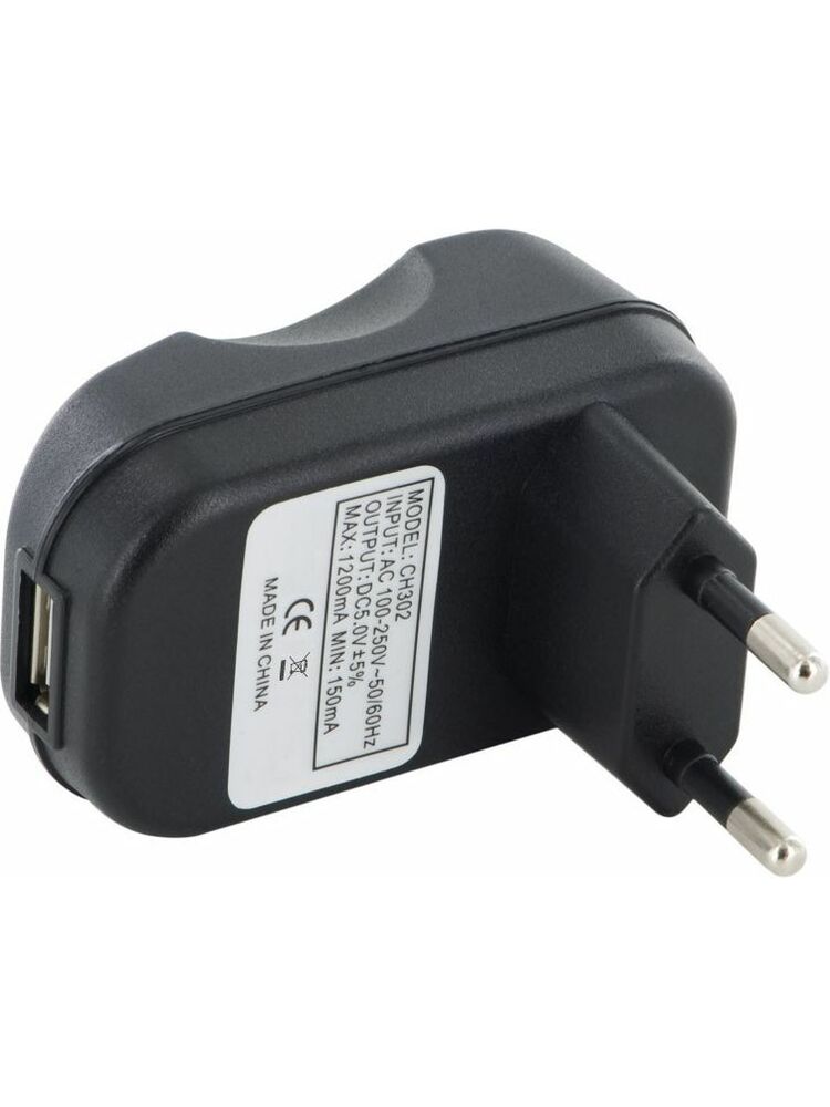 „Whitenergy“ GSM įkroviklis „Universal 3in1“ įkrovimo rinkinys, mini USB, juodas (7855)