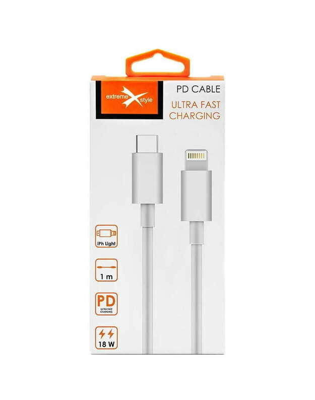 Laidas USB Type-C - Apple lightning, eXtreme, 100cm