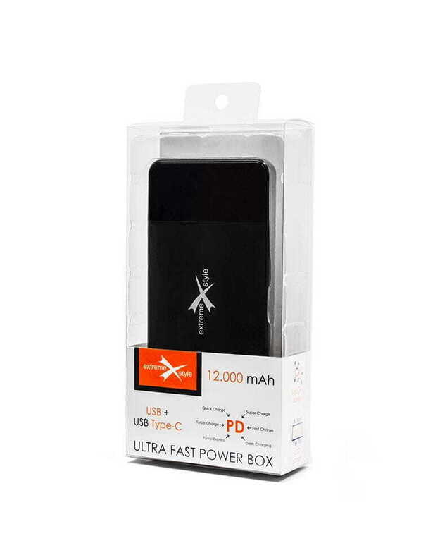 „Powerbank Extreme Style“ 12000mAh