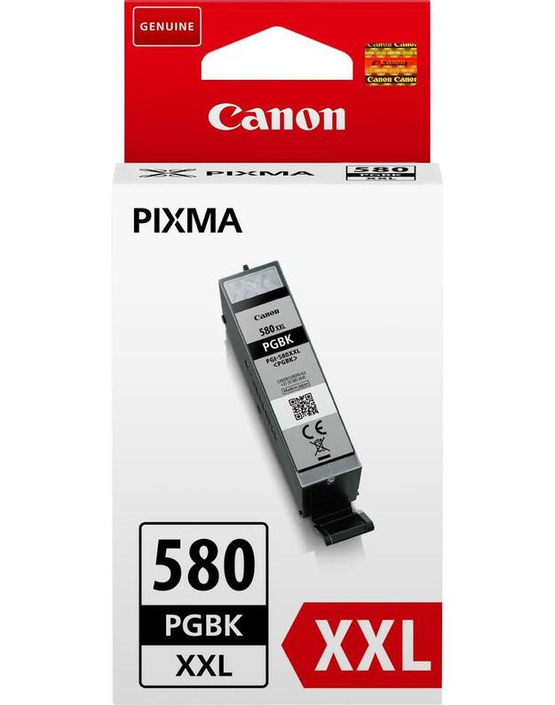 Canon PGI-580PGBK XXL ink cartridge, juodas