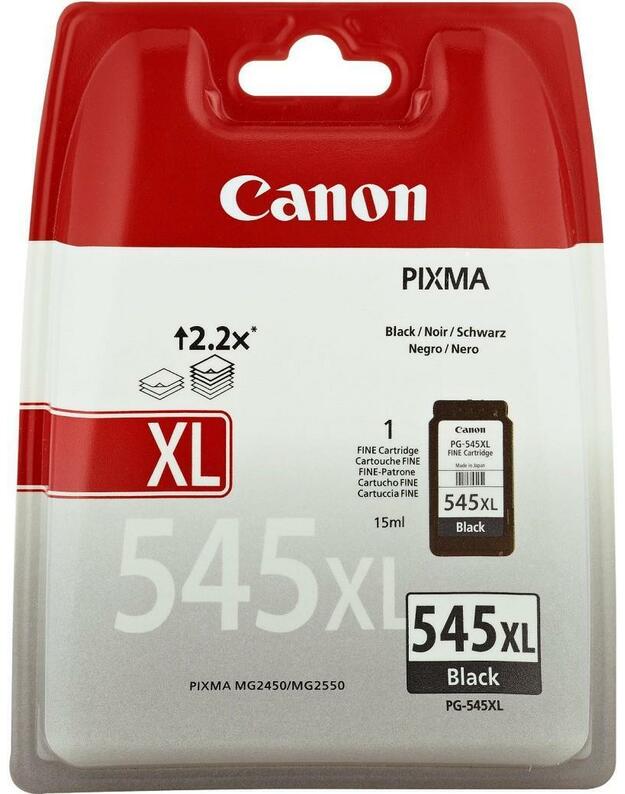 CANON PG-545XL Juodas XL Ink Cartridge 400 pages