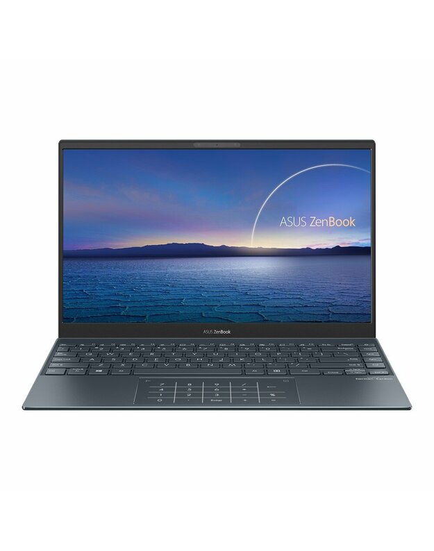 Asus ZenBook UX325JA-AH090R 13.3 IPS i5-1035G1 8GB 512SSD W10Pro Pine Grey nešiojamas kompiuteris