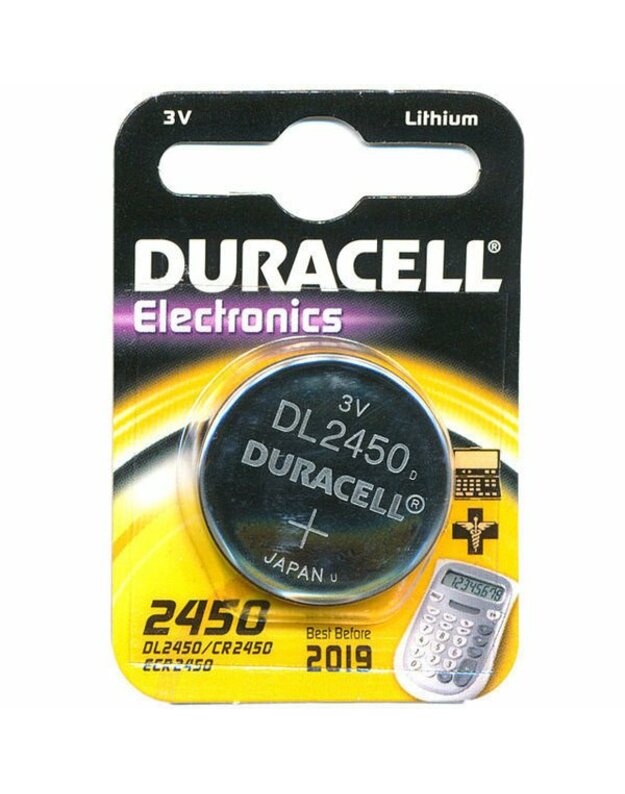Ličio baterija CR2450 3V Duracell