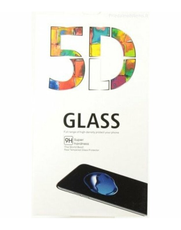 LCD apsauginis stikliukas "5D Full Glue" Xiaomi Redmi Note 8 Pro
