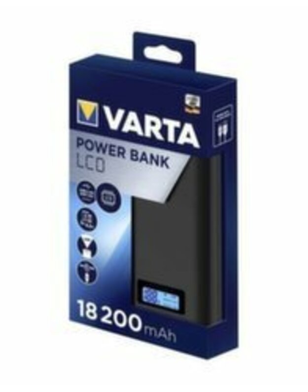 Atsarginis maitinimo šaltinis VARTA 7800mAh LCD