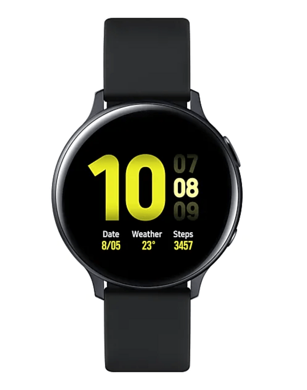 Samsung Watch Active2 R820 (44 mm), Aliuminio Juodas