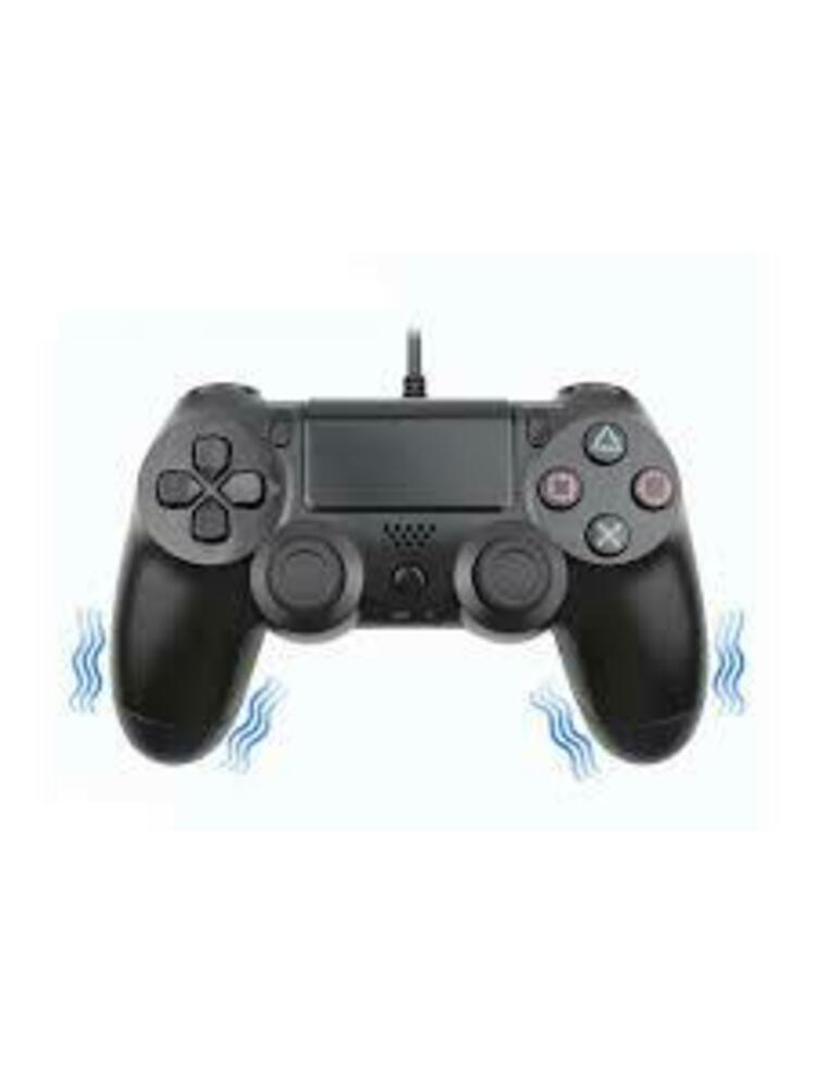 „PS4“ belaidžio valdiklio dvigubas variklis „Gyro + Vibration“ įmontuotas garsiakalbis - mėlynas