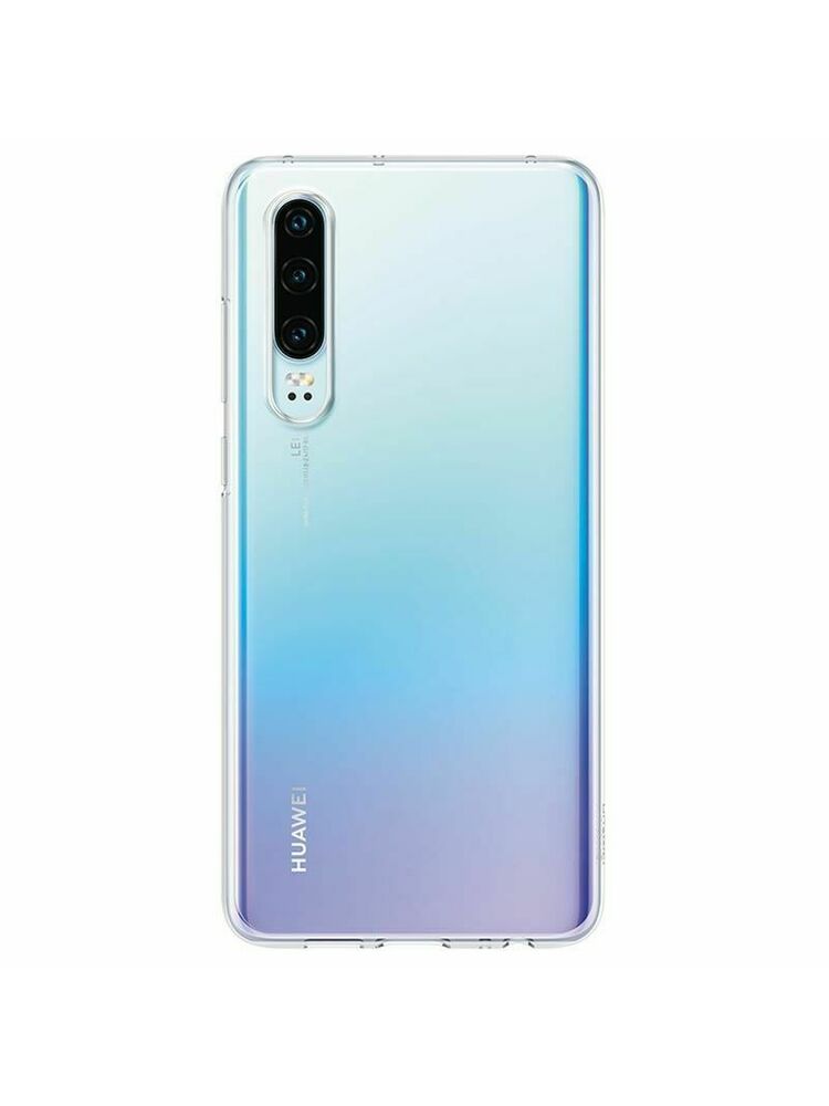 Originali Huawei P30 skaidri nugarėlė - Dėkliukas HUAWEI P30 (Elle), nugarėlė, skaidri