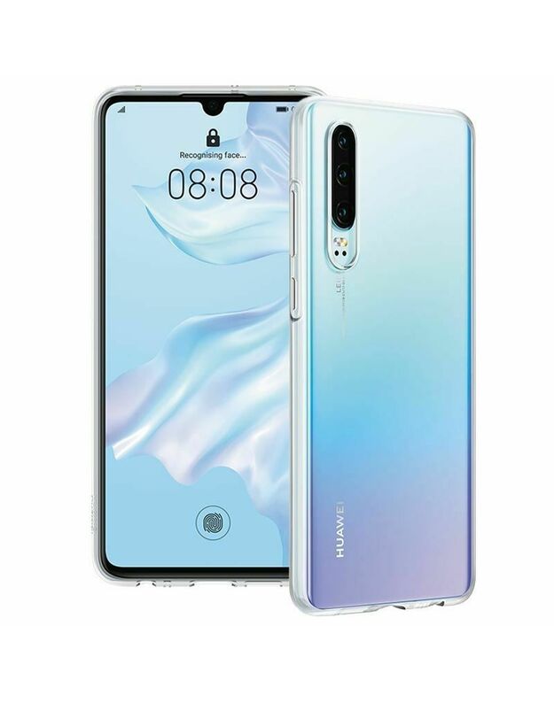 Originali Huawei P30 skaidri nugarėlė - Dėkliukas HUAWEI P30 (Elle), nugarėlė, skaidri