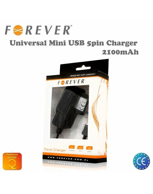 FOREVER SU MINI USB 2 A DĖŽUTE HQ