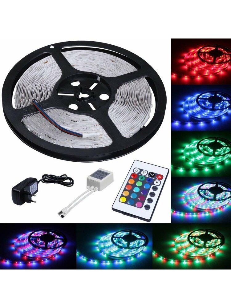 LED RGB Juosta 5M 3 Spalvų