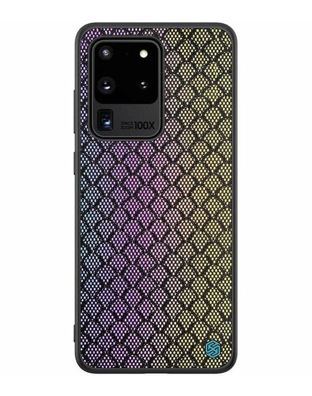 Dėklas Samsung Galaxy S20 Ultra telefonui "Nillkin Twinkle Hard Case Rainbow"
