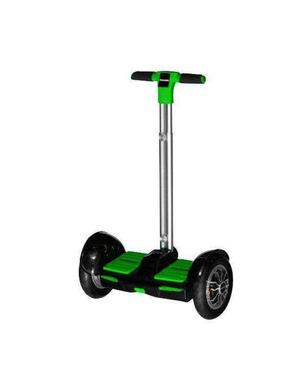 Kawasaki KX-ST10.1 self-balancing scooter 20 km/h Juodas,Green 4400 mAh