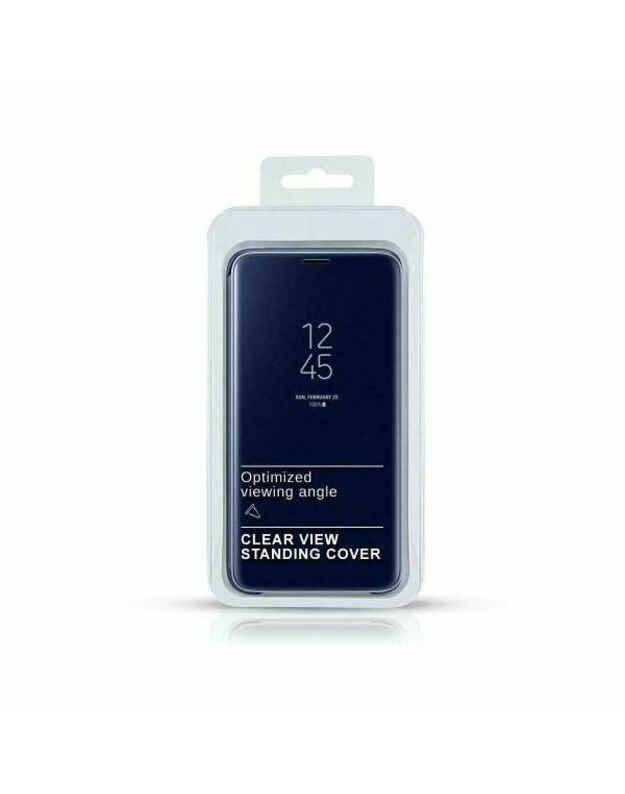  Samsung G988 Galaxy S20 Ultra (6.9) mėlynas šoninio veidrodžio dėklas