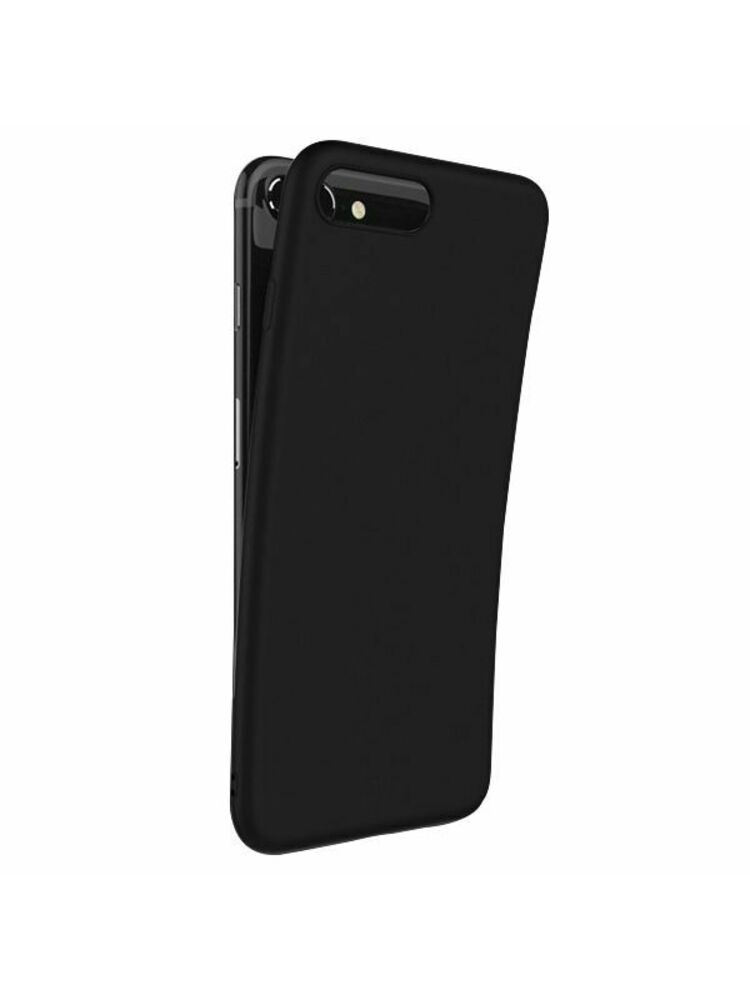 Forcell Jelly Flash Matte Slim Fit Case“ silikoninis dėklas, juodas („Xiaomi Mi8“)